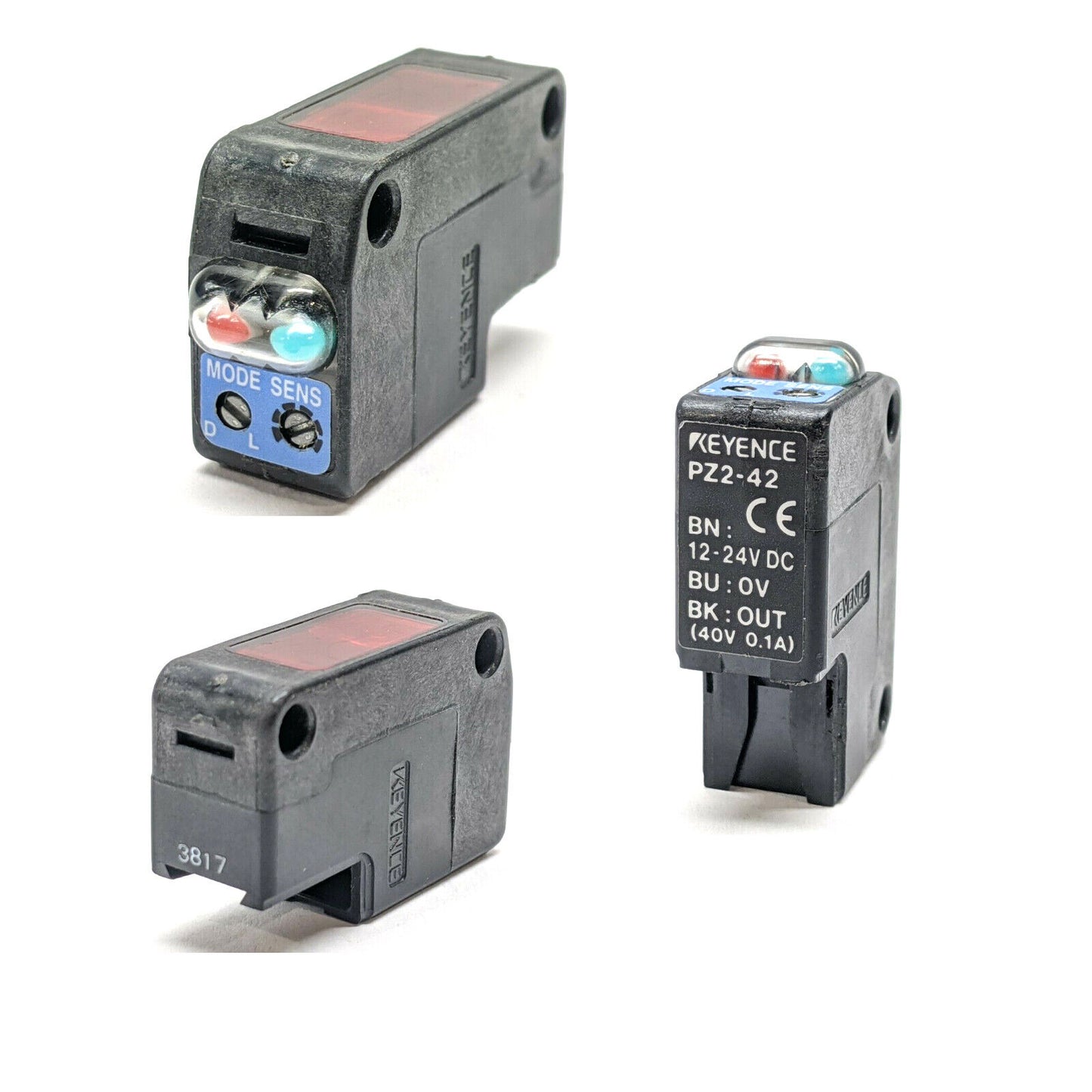 KEYENCE PZ2-42 Reflective Photoelectric Sensor Cable Type - KEYENCE