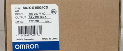 OMRON S8JX-G15024CD Switching Power Supply 24V 150W 6.5A | High-Efficiency Power Solution | OMRON | 24V 150W | 6.5A | High-Performance Switching Power Supply - OMRON