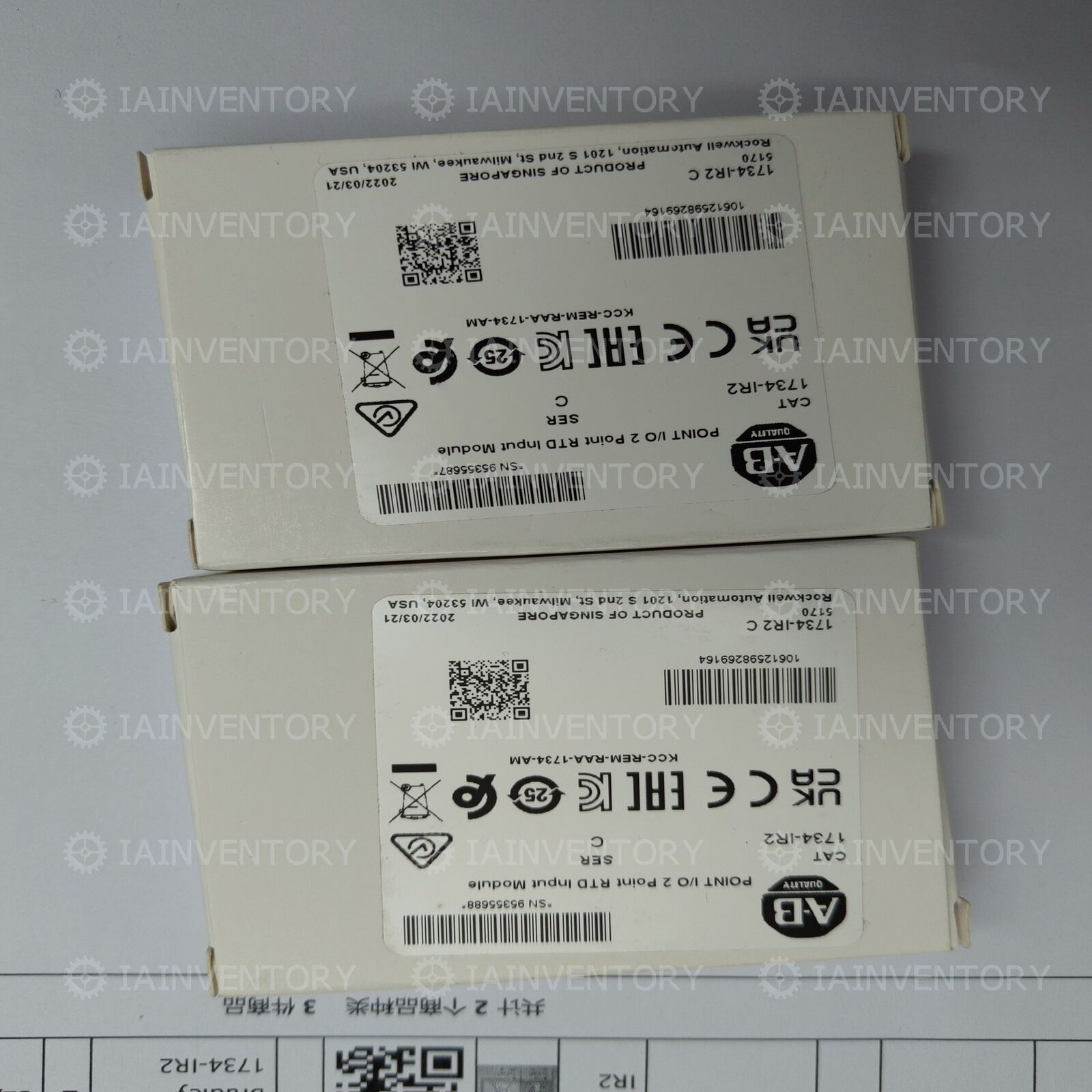 AB 1734IR2 POINT 2 Point RTD Input Module 1734IR2 New - AB PRODUCTS