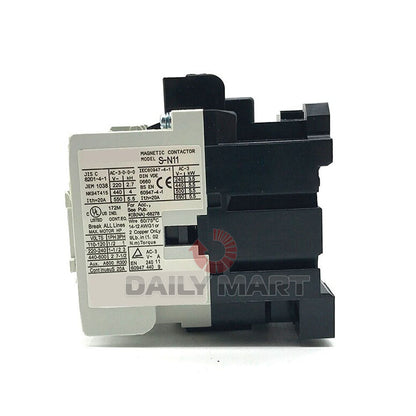 new MITSUBISHI S-N11 SN11 Magnetic Contactor 100-110VAC - MITSUBISHI