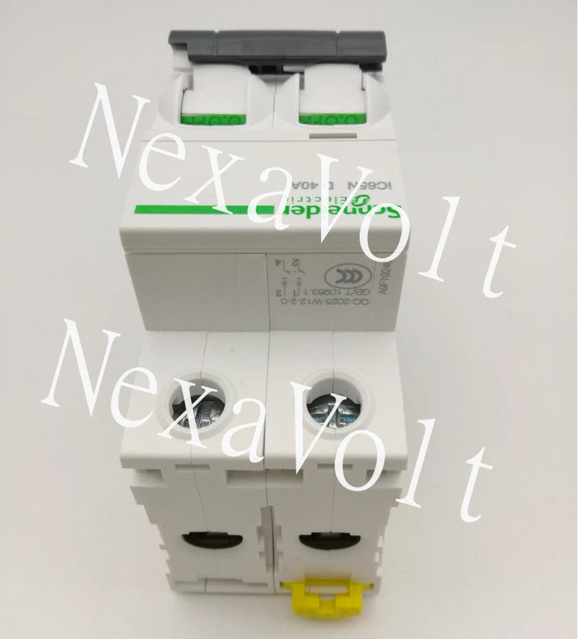 1PC Schneider iC65N type D Series Circuit breaker iC65N 2P D40A A9F19240 ~
