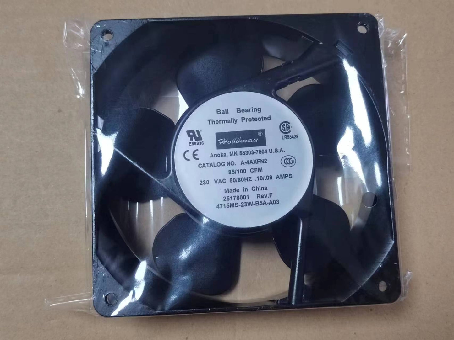 new 1PC HOFFMAN A-4AXFN2 4715MS-23W-B5A-A03 230V 12038 cooling fan