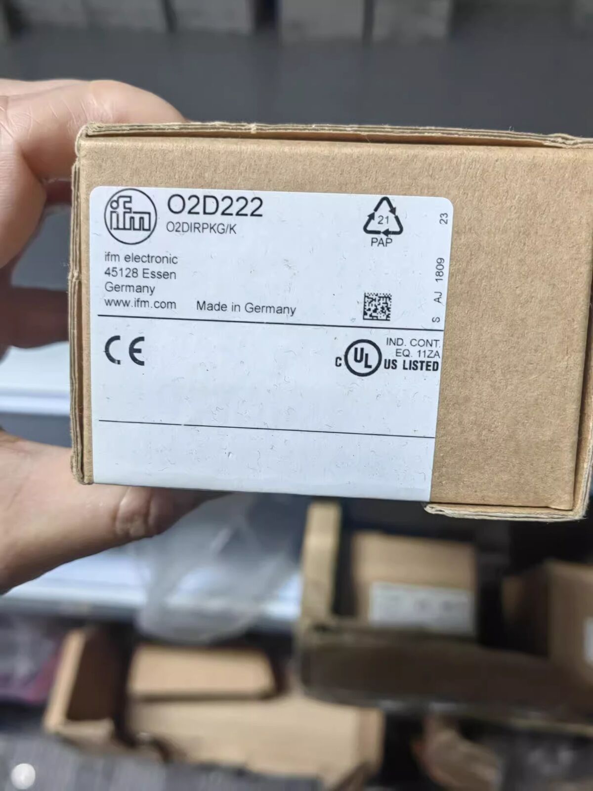 new 1pcs IFM O2D222 Object Recognition Sensor O2DIRPKG/K 02D222 - IFM