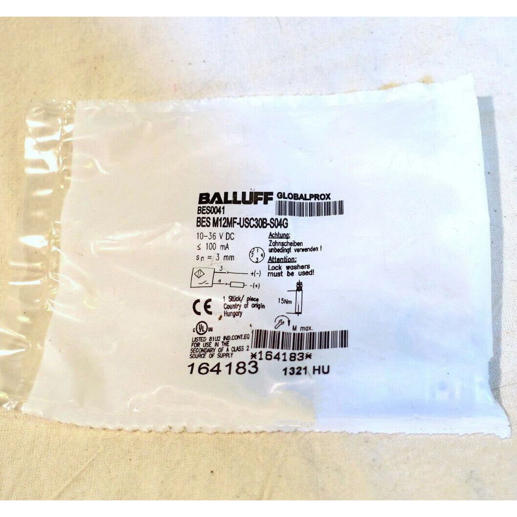 Proximity Sensor BES M12MF-USC30B-S04G Fast - BALLUFF