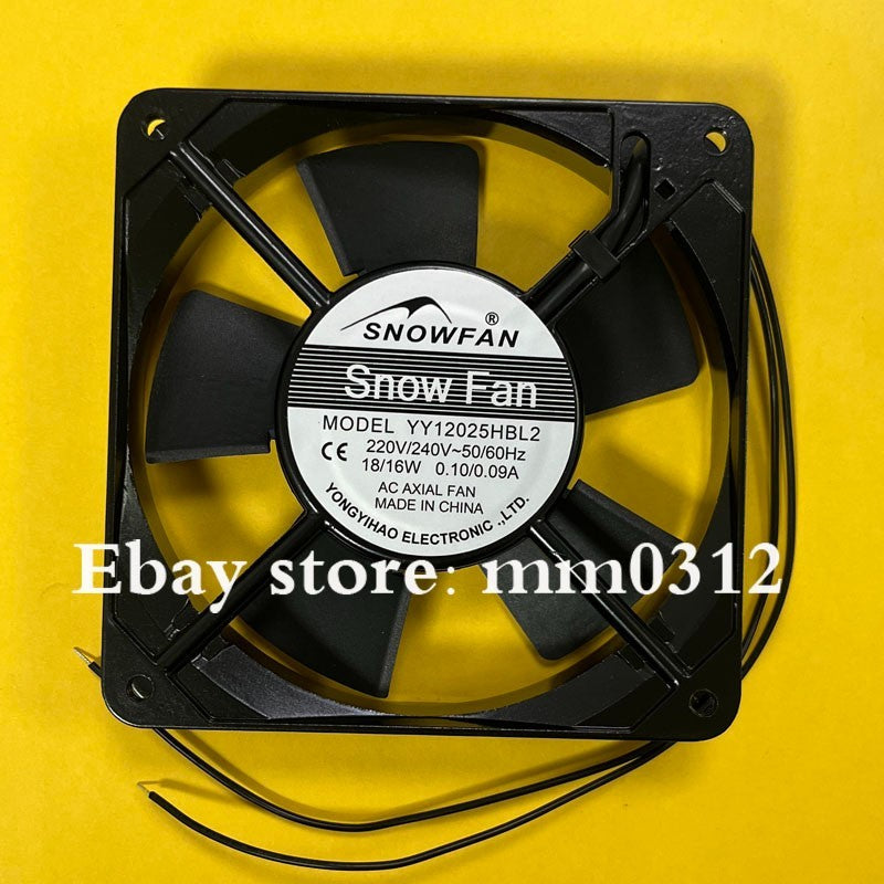 SNOWFAN YY12025HBL2 220V/240V 120*120*25MM Ball Cooling Fan