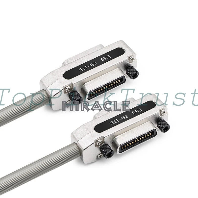1PC 0.5M/1M/1.5M/3M/5M IEEE488 Data line Transmission line GPIB line GBIP Cable