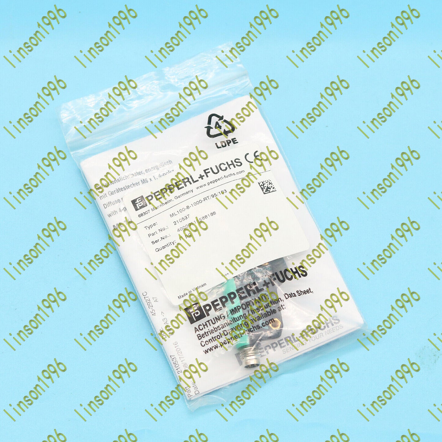 ML100-8-1000-Photoelectric-Sensor - PEPPERL+FUCHS