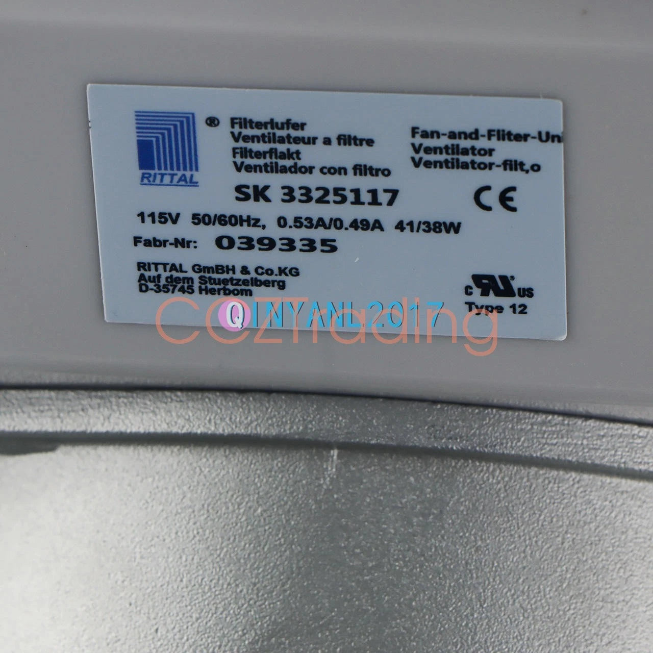 1PCS RITTAL SK3325117 Cabinet fan