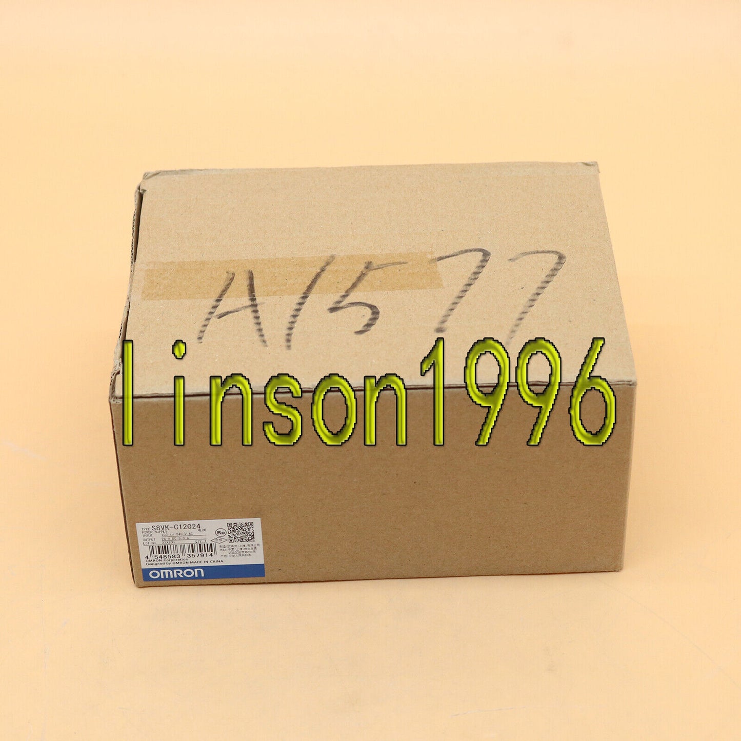 Omron S8VK-C12024 Switching Power Supply 100-240VAC - OMRON