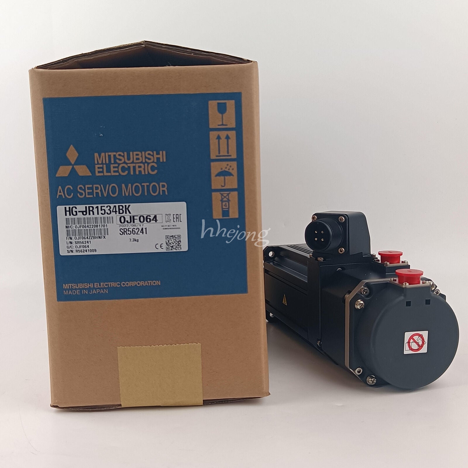 1PCS Mitsubishi servo motor HG-JR1534BK - MITSUBISHI