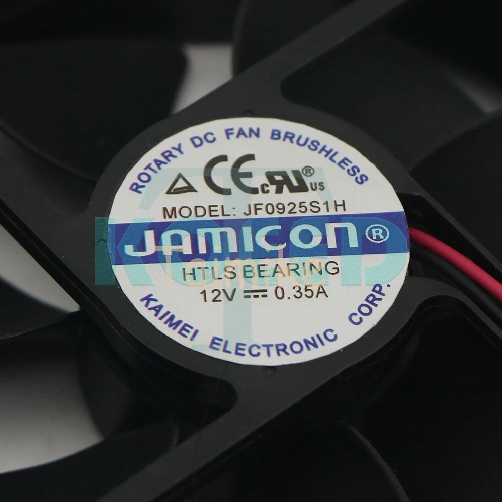 JAMICON JF0925S1H 12V 0.35A 9CM 2-pin silent cooling fan #9
