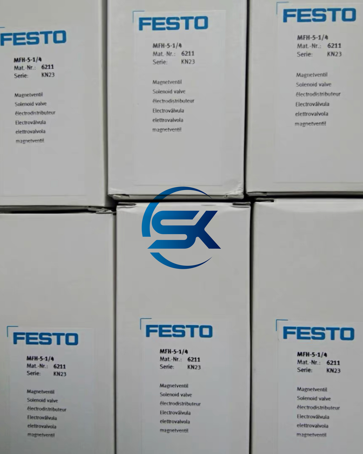 FESTO MFH-5-1/4 6211 Solenoid Valve - FESTO