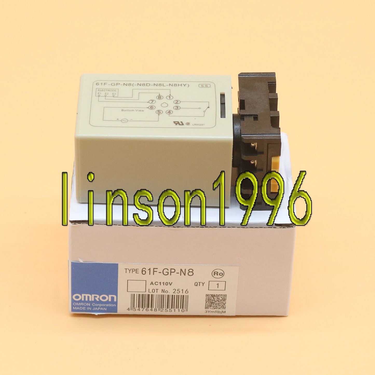 Omron Floatless Level Switch 61FGPN8 AC110V - OMRON