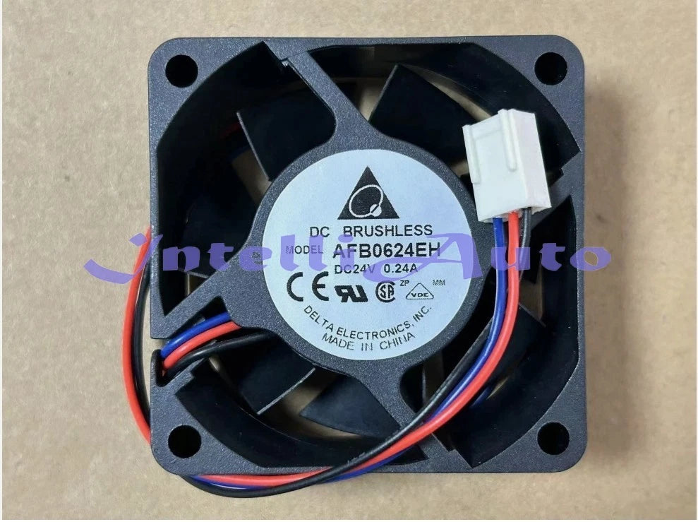 Delta AFB0624EH 6cm 6025 60x60x25mm 24V DC 0.24A Extreme High Speed Fan