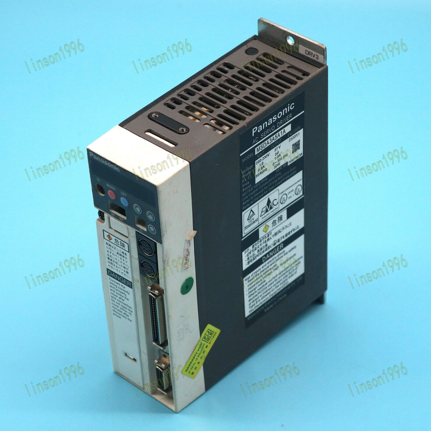 Used MSDA3A5A1A Servo Driver for Panasonic - PANASONIC