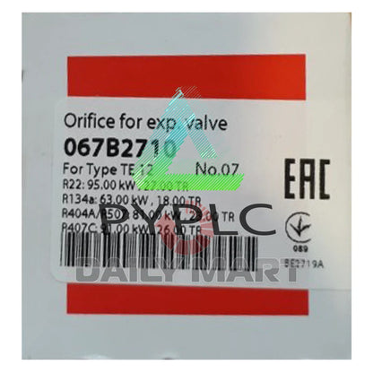 DANFOSS 067B2710 Expansion Valve