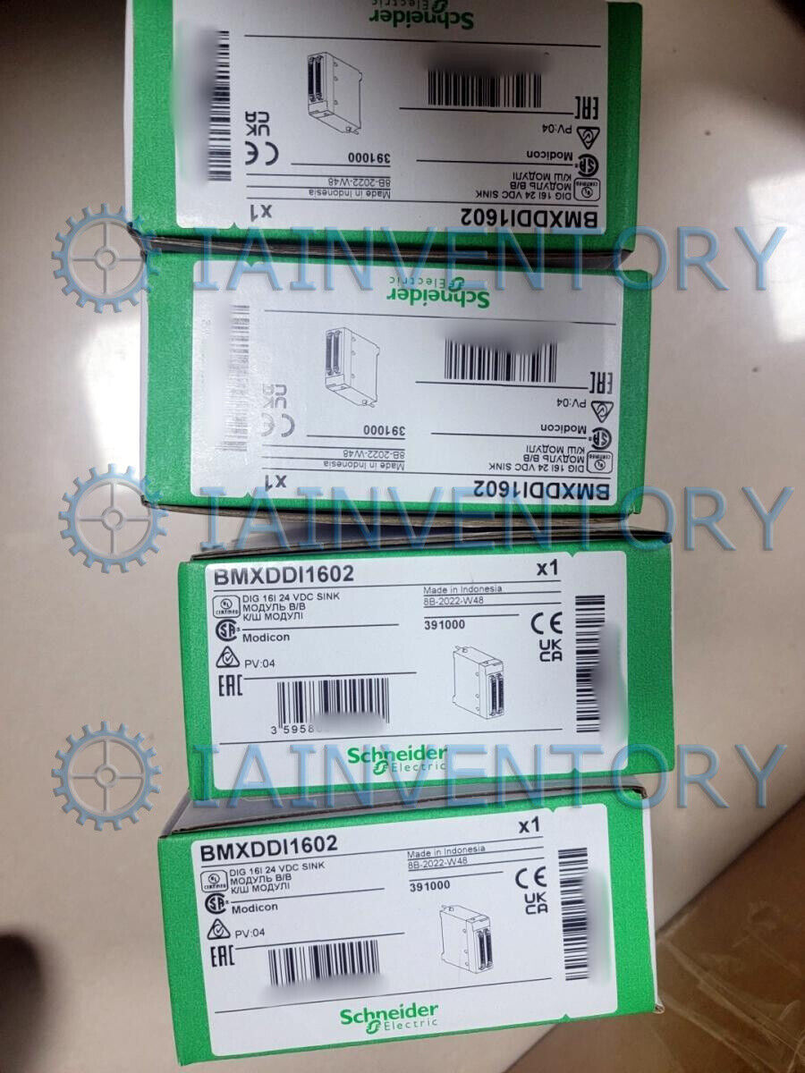 New Schneider BMXDDI1602 Next Day Air 1-Day Shipping - SCHNEIDER