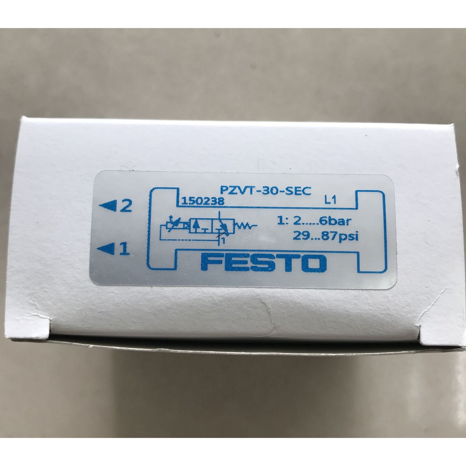 1PC Pneumatic Timer for FESTO PZVT-30-SEC - FESTO