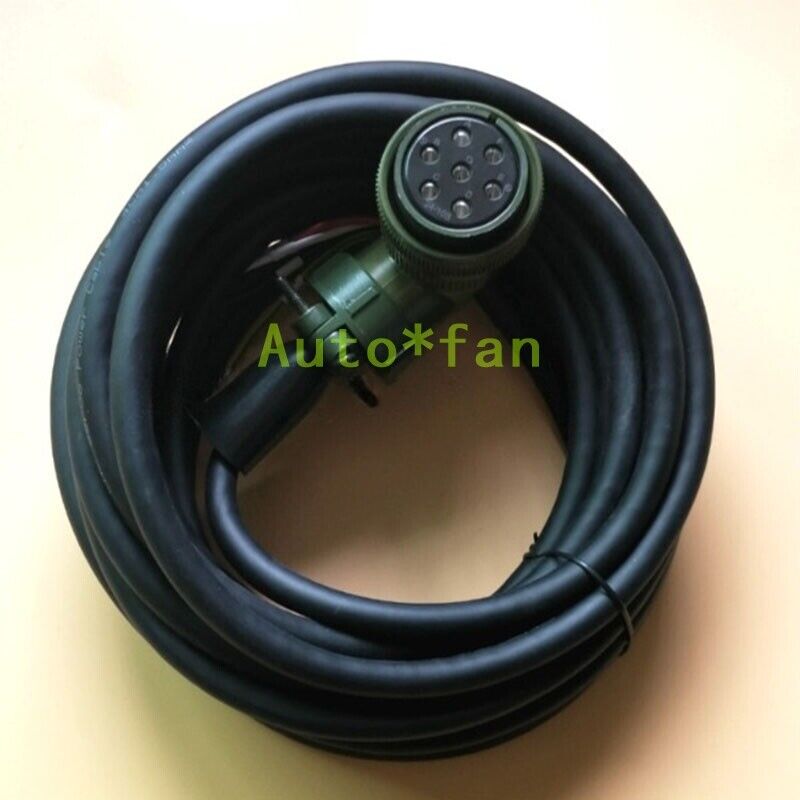 new 1PCS  MR-PWCNS2-3M For J2S Series Servo Motor Power Cable 22-10S 7Pin 3M