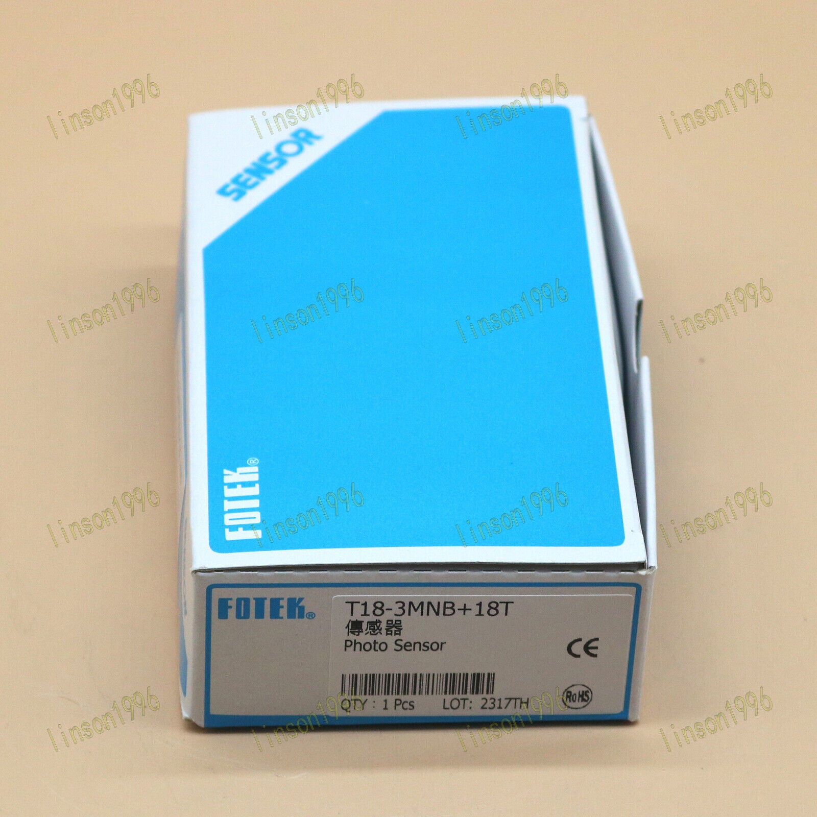 new 1PC  FOTEK Photoelectric Switch T18-3MNB+18T SHIP FOTEK