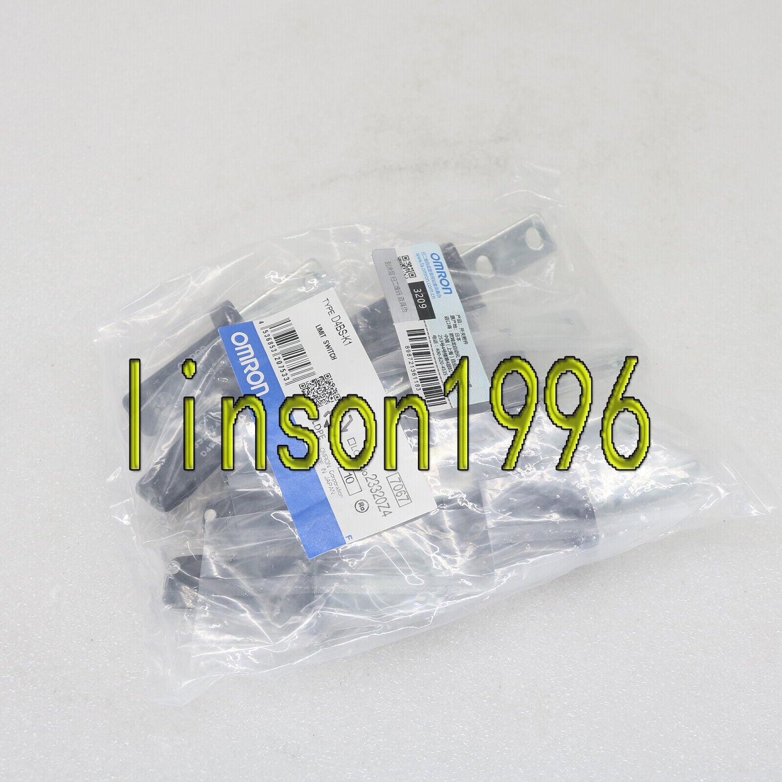 10PCS Omron Safety Door Switch D4BS-K1 - OMRON