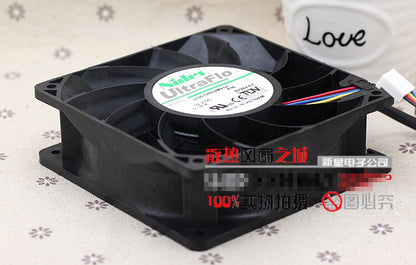 1pcs Nidec V12E12BS2M9-07 12038 12V 0.36A 4-wire PWM fan