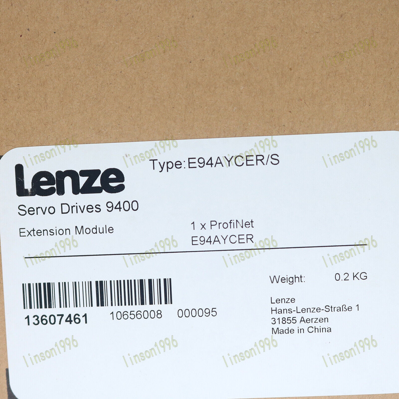 new 1PC  Lenze E94AYCER/S E94AYCERS In Box  SHIP Lenze