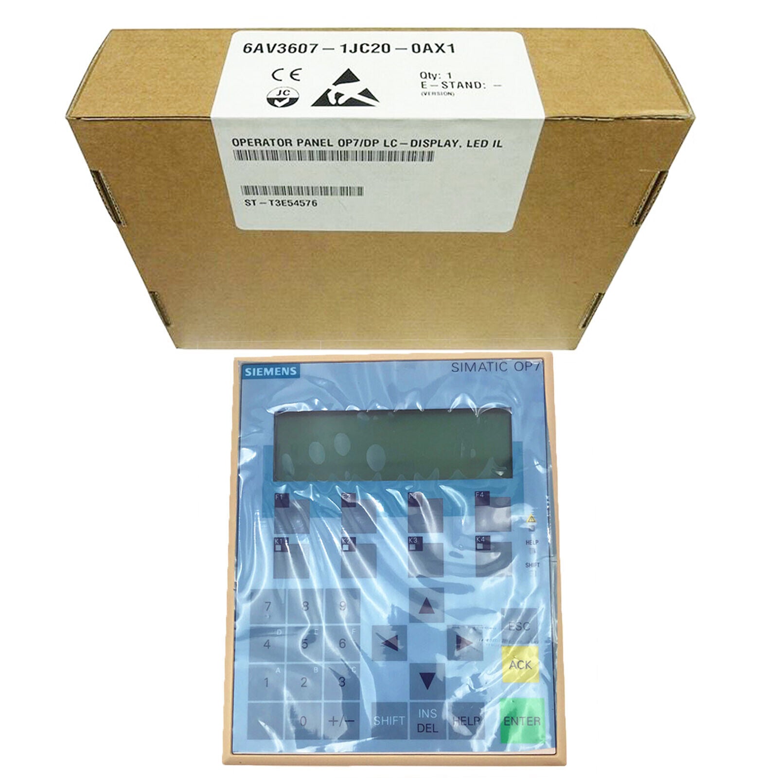 new  SIEMENS 6AV3607-1JC20-0AX1 6AV3 607-1JC20-0AX1 Touch Screen