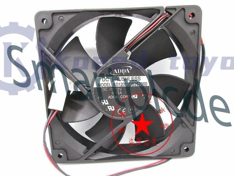 ADDA AD12012DB257000 12CM 12V 0.13A computer case ultra-quiet cooling fan