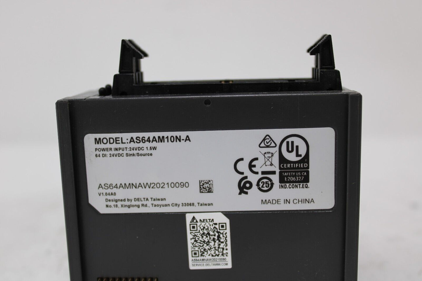 used Delta AS64AM10N-A PLC Module - DELTA