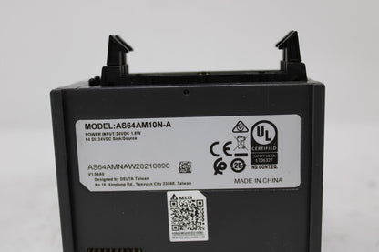 used Delta AS64AM10N-A PLC Module - DELTA