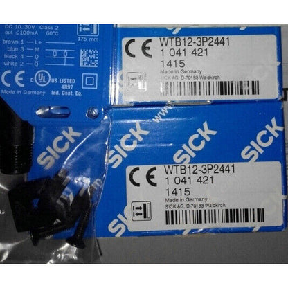 New ONE SICK photoelectric switch sensor WTF12-3P2441 - High precision monitoring system with built-in sensor technology - ONE SICK
