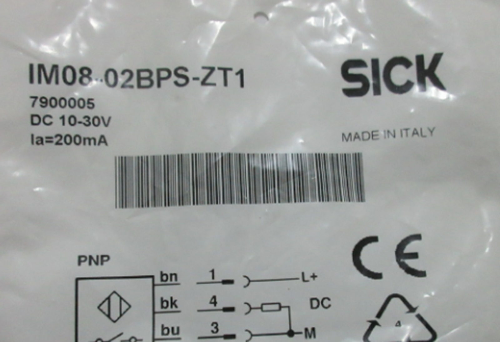 SICK IM08-02BPS-ZT1 Proximity Switches