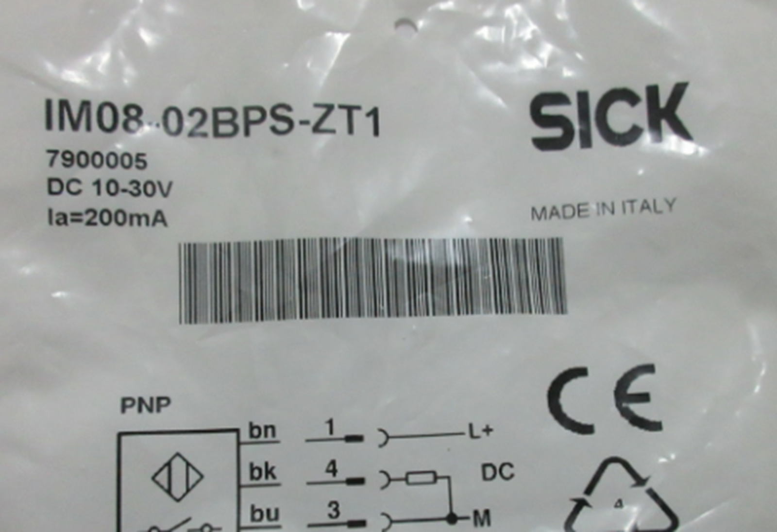 Proximity Switches by SICK IM08-02BPS-ZT1 - SICK