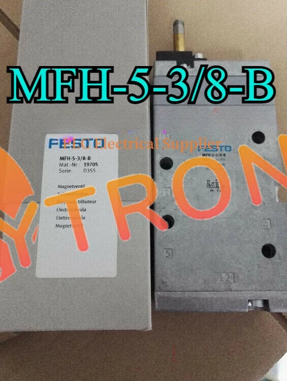 MFH-5-3/8-B 19705 1PCS FESTO MFH-5-3/8-B 19705 Solenoid Valve Fast Shipping