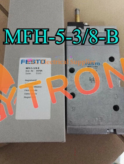 MFH-5-3/8-B 19705 1PCS FESTO MFH-5-3/8-B 19705 Solenoid Valve Fast Shipping