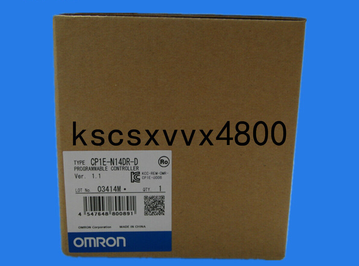 new 1PC Omron programmable controller CP1E-N14DR-D  IN BOX