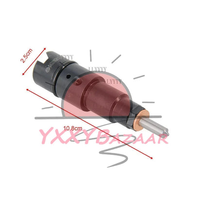 6PCS 0432193635 Fuel Injectors RV275 24V Fits For Dodge Cummins 40-50 HP 5.9L ~