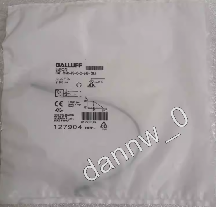 new BALLUFF BMF0070 BMF 307K-PS-C-2-S49-00,2 sensor in box 1PC, high precision sensor package - BALLUFF