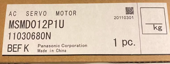PANASONIC MSMD012P1U Servo Motor 100W 100W Servo Motor - PANASONIC