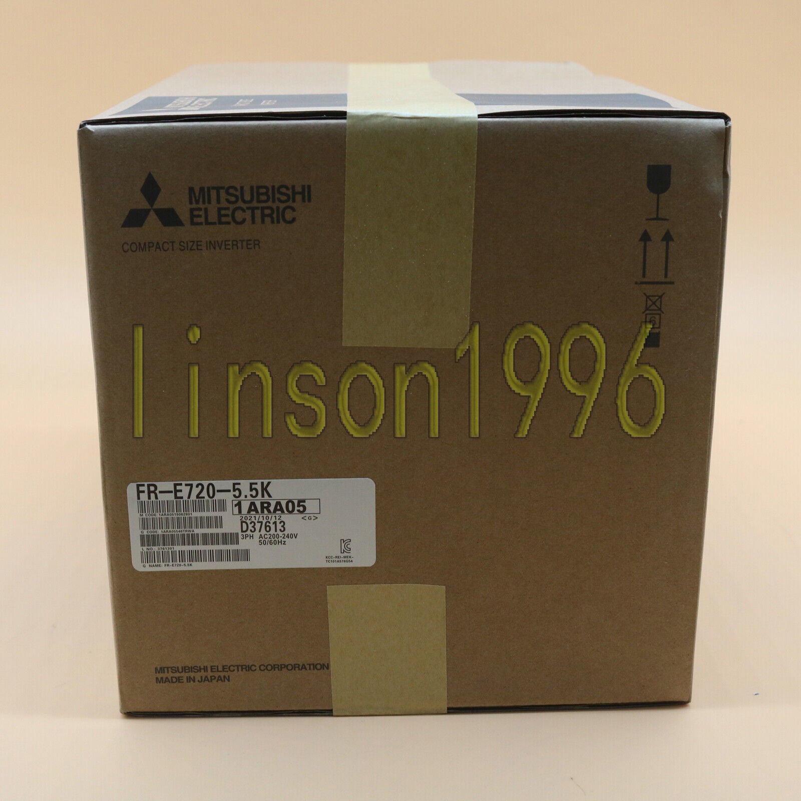 Mitsubishi Inverter FR-E720-5.5K - MITSUBISHI
