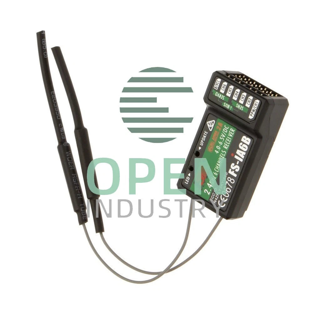 2.4G Flysky FS-iA6B 6CH Receiver PPM Output w/ iBus Port Compatible FS-i4/i6/i10