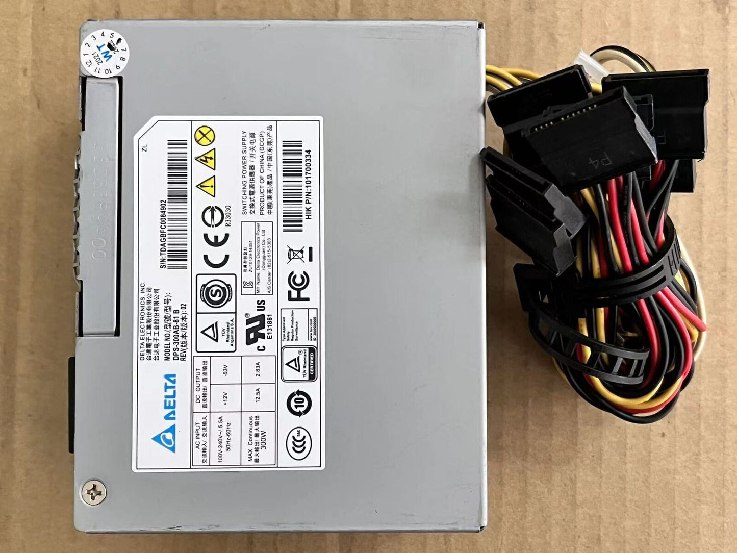 1PC Delta DPS-300AB-81B for POE hard disk recorder power supply - DELTA