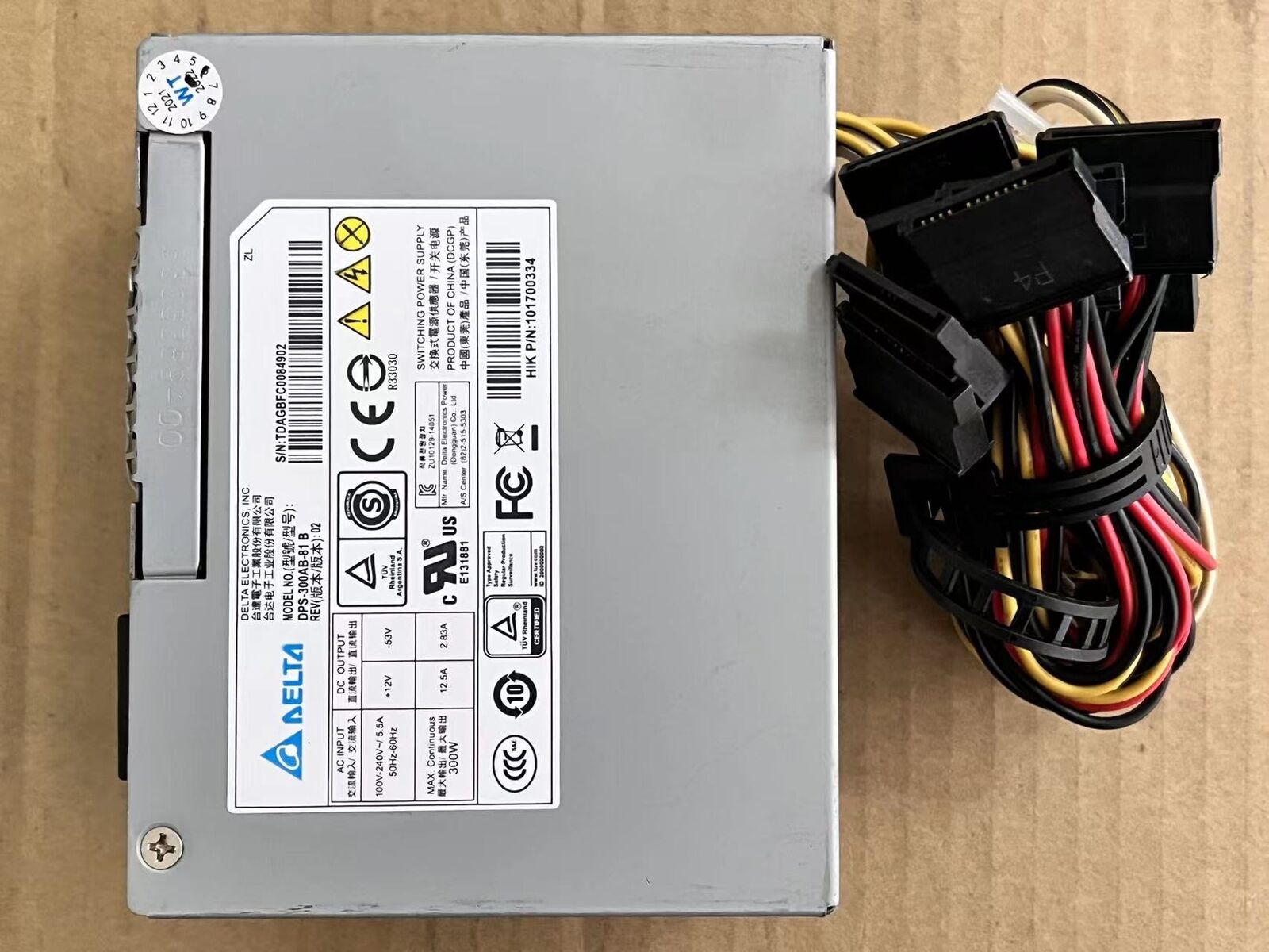 1PC Delta DPS-300AB-81B for POE hard disk recorder power supply - DELTA