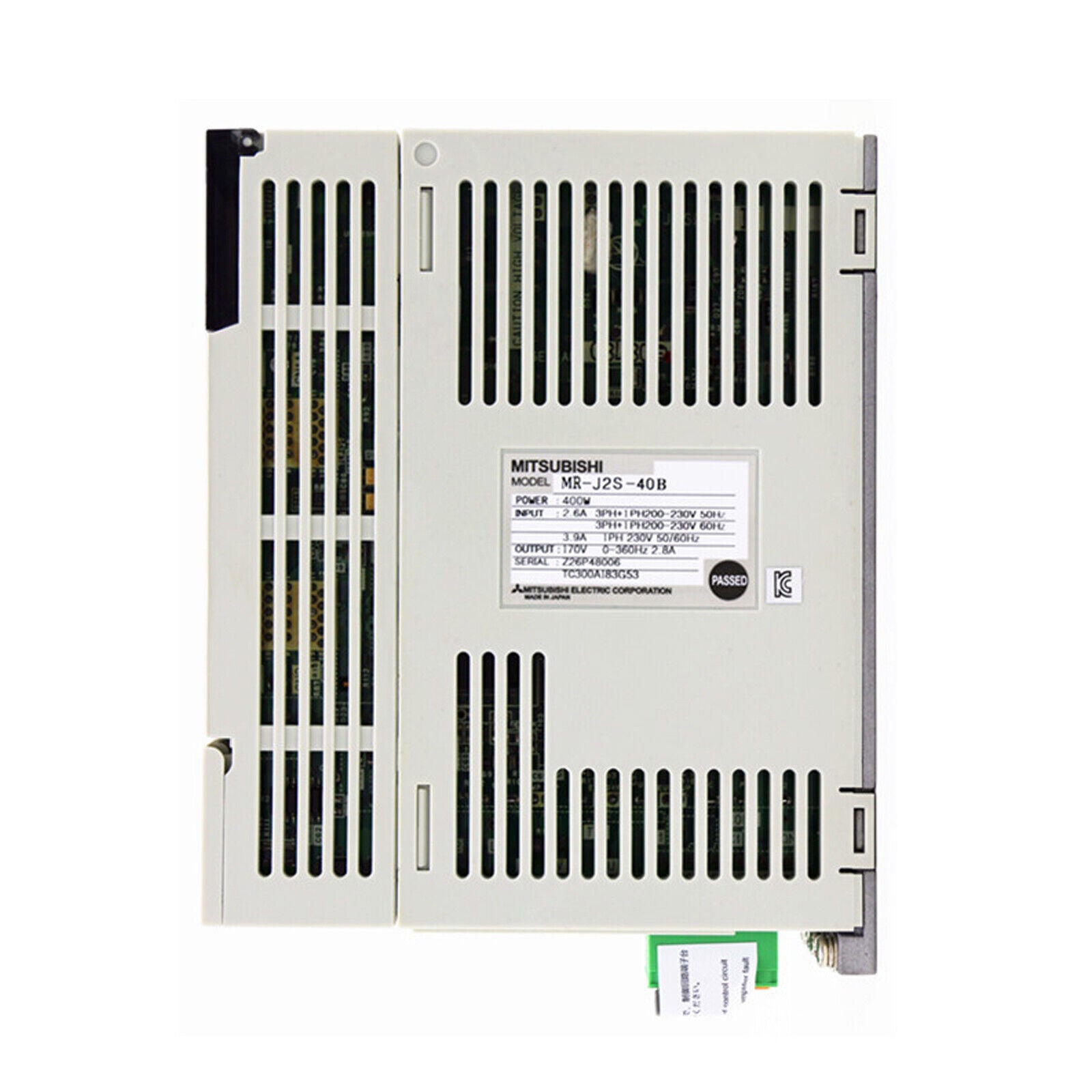 MITSUBISHI MR-J2S-40B AC Servo Motor Drive - MITSUBISHI