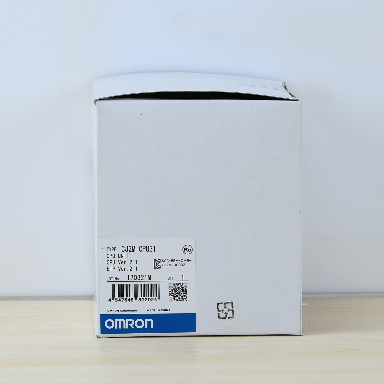 Omron CJ2M-CPU31 PLC Module Fast Ship IN BOX - OMRON