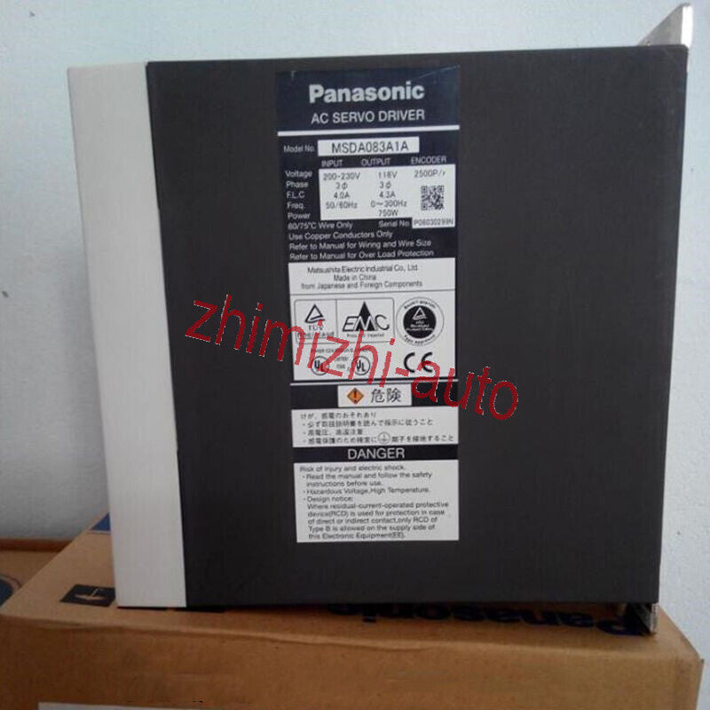 new Panasonic MSDA083A1A Servo Driver ping