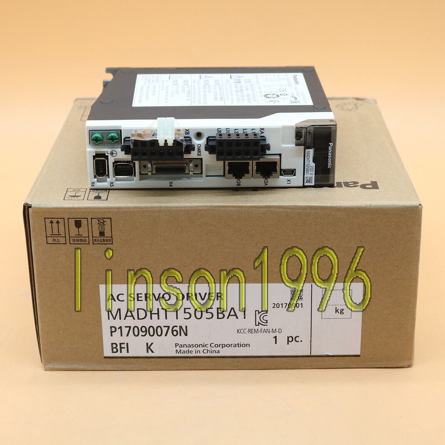 New Panasonic AC Servo Driver MADHT1505BA1 - One-Year Warranty - PANASONIC