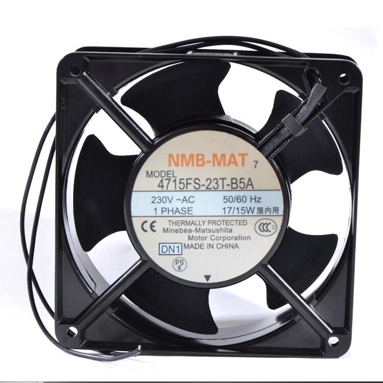 1pcs NMB 4715FS-23T-B5A 12038 230V 0.16A / 0.12A 2-wire fan