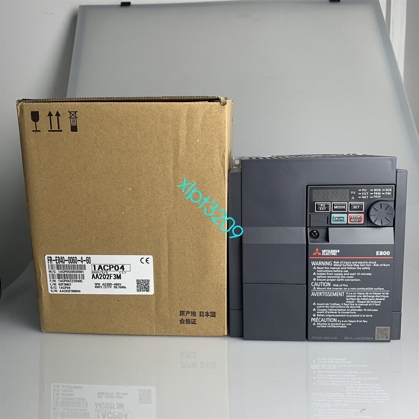 new FR-E840-0060-4-60 Mitsubishi 380V 2.2KW Inverte or - MITSUBISHI